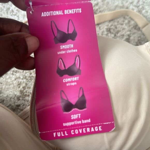 Vanity Fair Tan Body Cares Bra 75335 38B - Picture 5 of 8